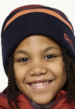 Stripy Knit Beanie K